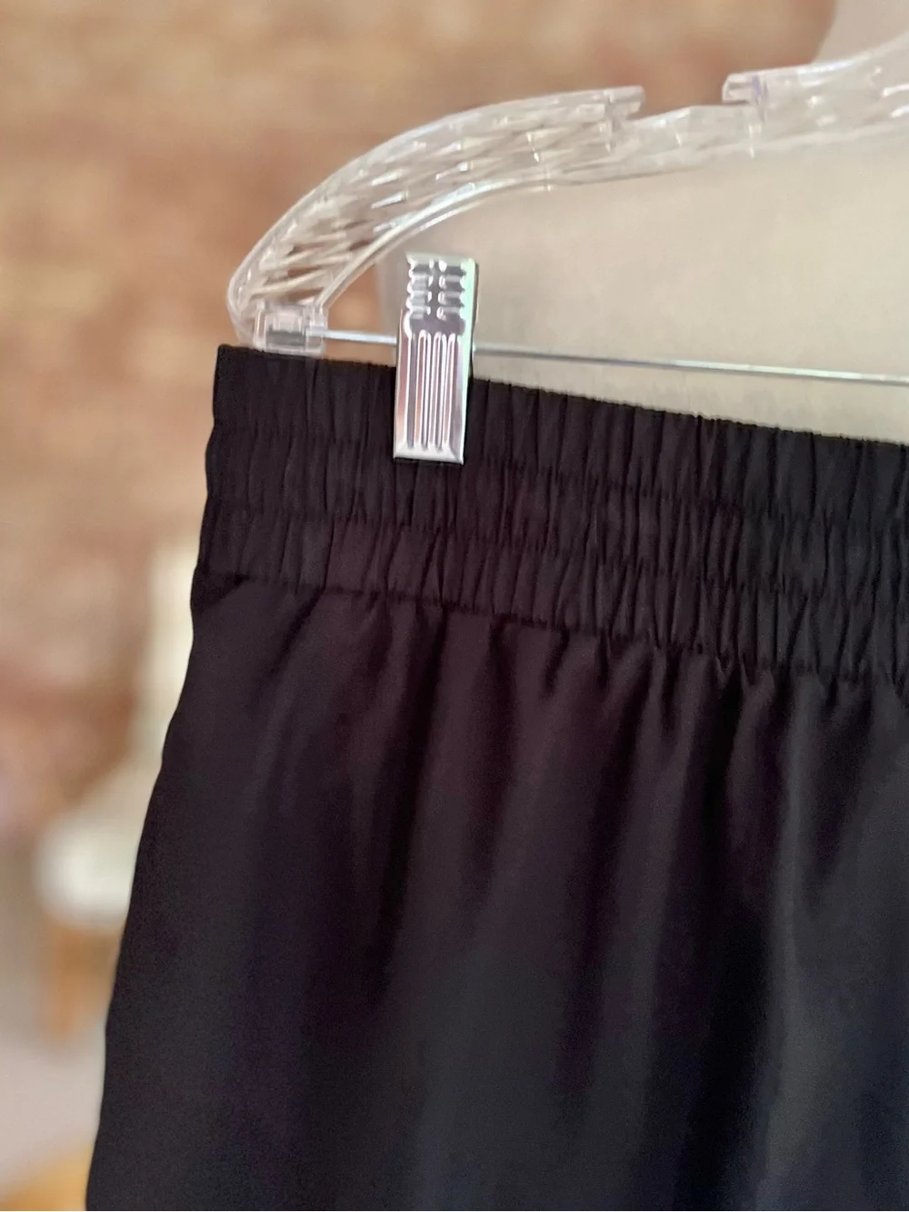Athleta Tia Black Paisley Shorts L